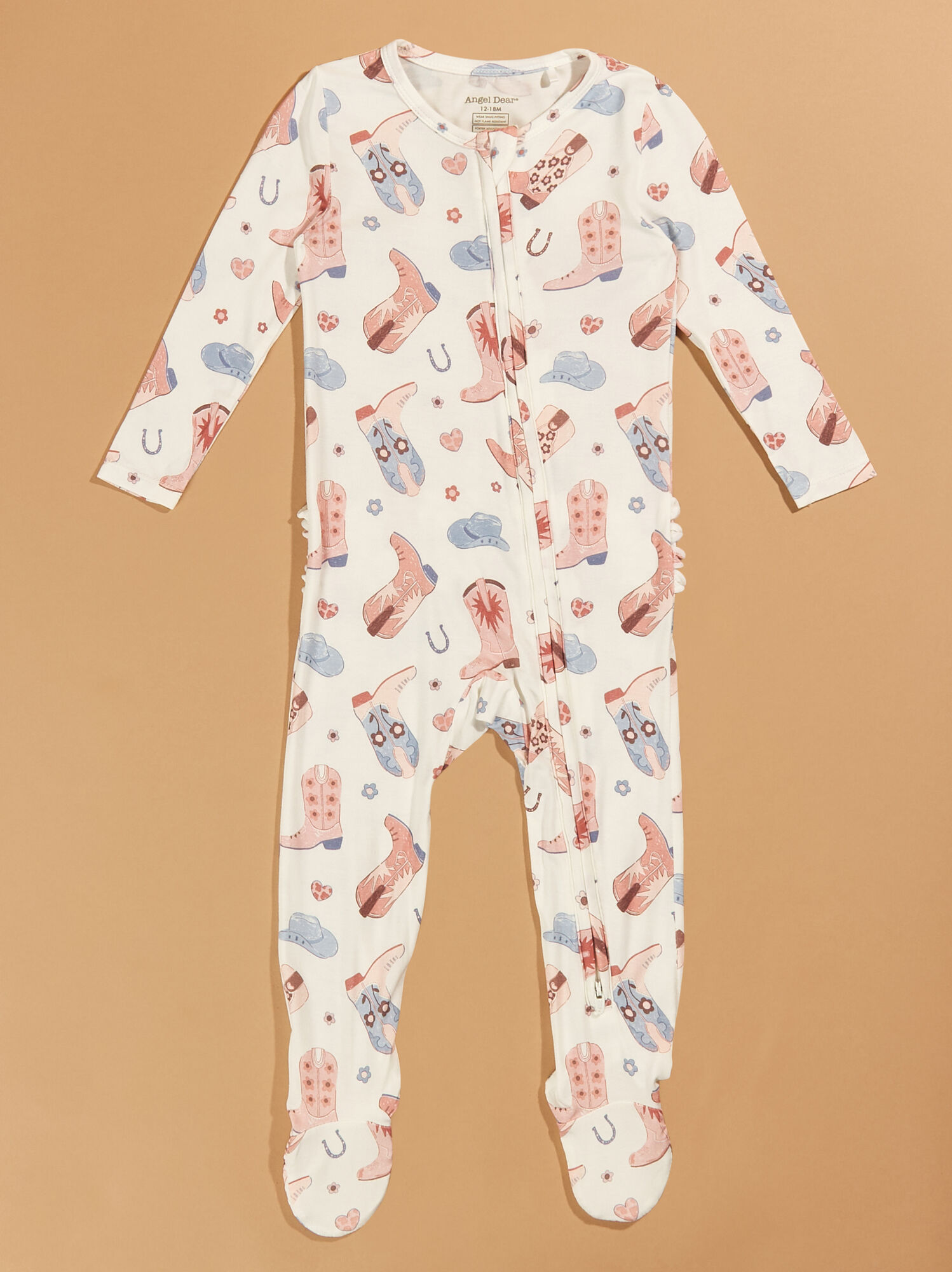 Ruffle footie pajamas clearance