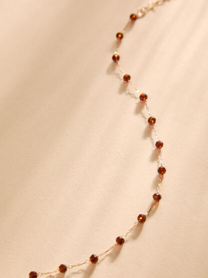 Klemmis Danity Glass Bead Choker - TULLABEE