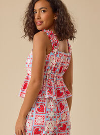 Sammie Sleep Tank Top Detail 5 - TULLABEE