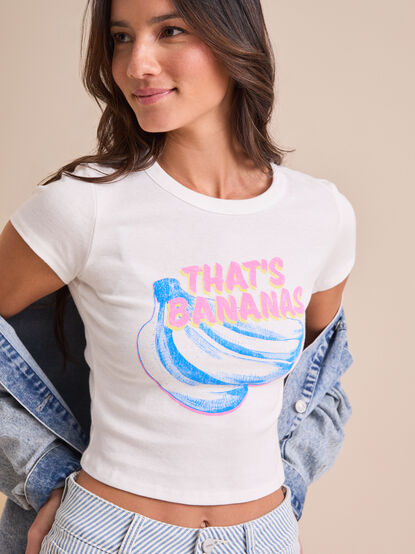 That's Bananas Baby Tee - TULLABEE