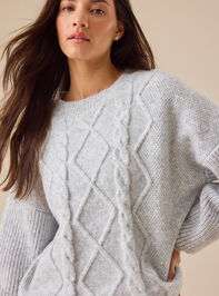 Halia Cable-Knit Sweater Detail 3 - TULLABEE