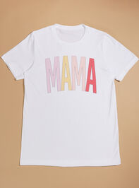 Mama Graphic Tee Detail 3 - TULLABEE
