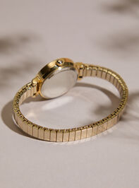 Dainty Round Stretch Watch Detail 3 - TULLABEE