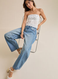 Tracy Empire Tube Top - TULLABEE