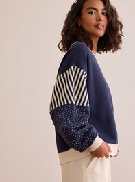 Wildflower Dream Knit Pullover Detail 3 - TULLABEE