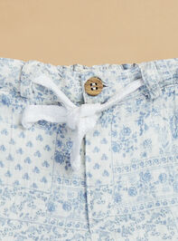 Astin Bandana Shorts Detail 2 - TULLABEE