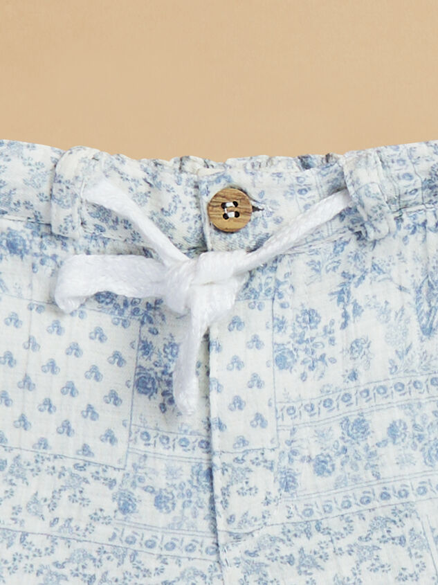 Astin Bandana Shorts Detail 2 - TULLABEE