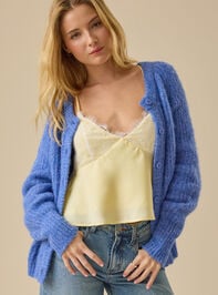 Terra Satin Lace Top Detail 2 - TULLABEE