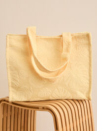 Palm Paradise Terry Knit Tote - TULLABEE