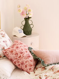 Sabrina Woven Headboard Detail 2 - TULLABEE