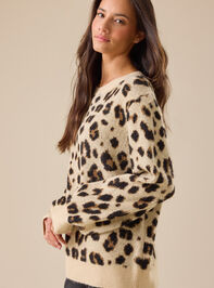 Avril Leopard Sweater Detail 4 - TULLABEE