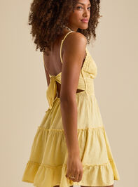 Liam Crochet Mini Dress Detail 5 - TULLABEE