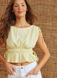 Asha Embroidered Top Detail 4 - TULLABEE