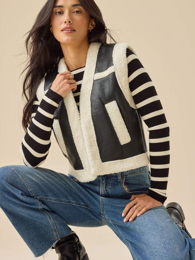 Lena Cropped Vest - TULLABEE