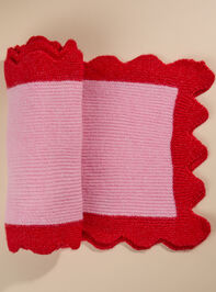 Alice Scalloped Scarf - TULLABEE