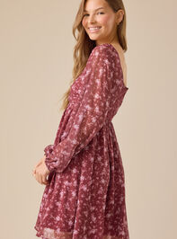 Dawysn Chiffon Mini Dress Detail 4 - TULLABEE
