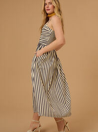 Josey Stripe Maxi Dress Detail 6 - TULLABEE