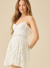 Mona Formal Mini Dress Detail 6 - TULLABEE
