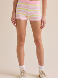 Bella Striped Short Detail 4 - TULLABEE