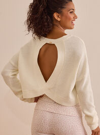 Crossed Paths Circle-Back Pullover - TULLABEE