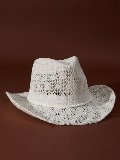 Sally Braided Cowboy Hat - TULLABEE