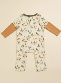 Deer Forest Thermal Sleeper by MudPie Detail 2 - TULLABEE