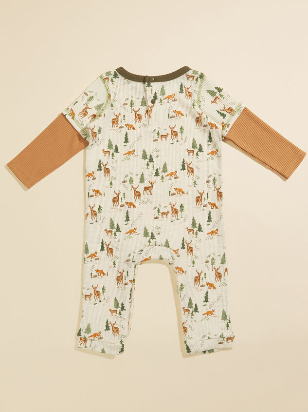 Deer Forest Thermal Sleeper by MudPie Detail 2 - TULLABEE
