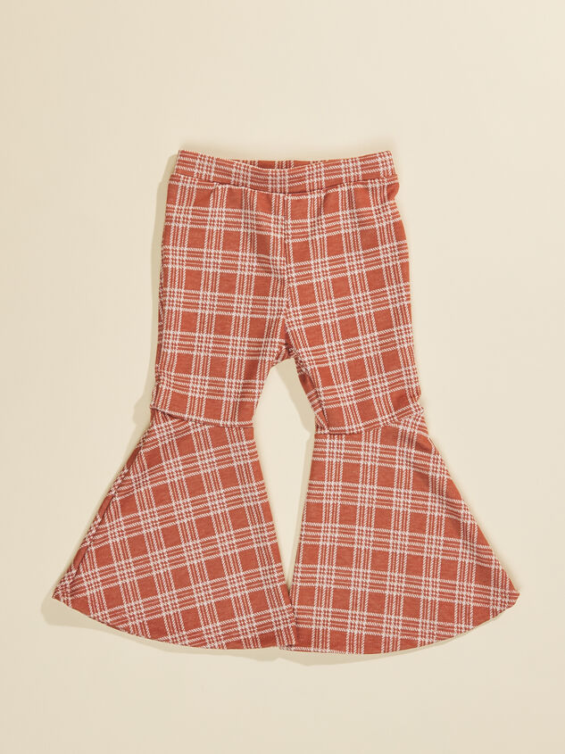 Nellie Plaid Flares Detail 2 - TULLABEE