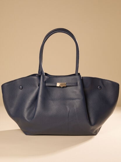 Kaia Belted Pull Tote - TULLABEE