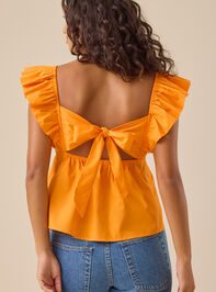 Armani Flutter Sleeve Blouse Detail 5 - TULLABEE
