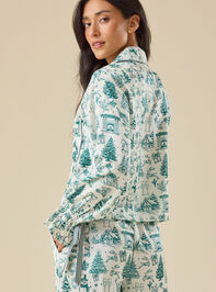 Kamila Satin Toile Sleep Top Detail 6 - TULLABEE