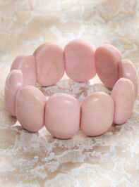 Sherri Bead Stretch Bracelet Detail 2 - TULLABEE