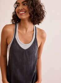 Hang Tough Mineral Wash Jumpsuit Detail 2 - TULLABEE