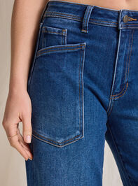 Stacey High Rise Jeans Detail 3 - TULLABEE
