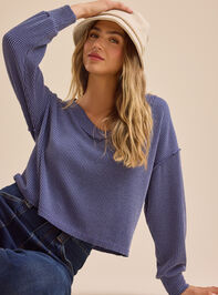 Layne Ribbed Top - TULLABEE