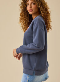 Kansas City Fleece Pullover Detail 4 - TULLABEE