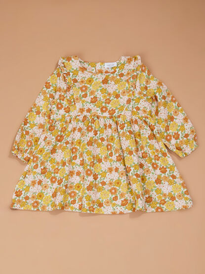 Audra Baby Floral Dress and Legging Set - TULLABEE