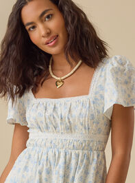 Mattie Flare Dress Detail 4 - TULLABEE