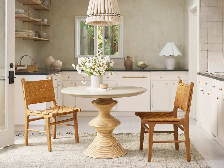 Mila Cement Dining Table - TULLABEE - 