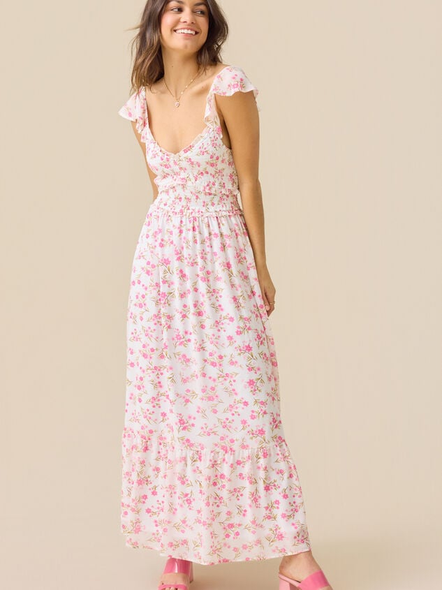 Delia Floral Maxi Dress - TULLABEE