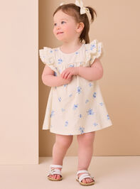 Polly Floral Flutter Dress - TULLABEE