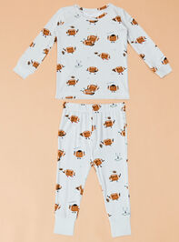 Playful Footballs Lounge Set Detail 3 - TULLABEE