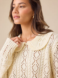 Hattie Crochet Sweater Detail 3 - TULLABEE