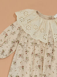 Faye Floral Dress Detail 3 - TULLABEE