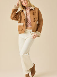 Aven Suede Jacket Detail 7 - TULLABEE
