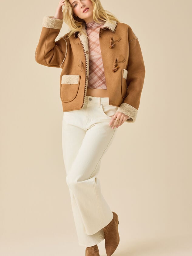 Aven Suede Jacket Detail 7 - TULLABEE