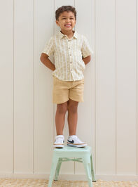 Under The Palms Collared Shirt by Rylee + Cru - TULLABEE