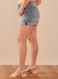 Jordy Denim Shorts Detail 4 - TULLABEE