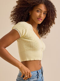 Sidney Pointelle Top Detail 5 - TULLABEE