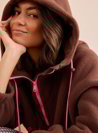 Trackside Fleece Hoodie Detail 3 - TULLABEE